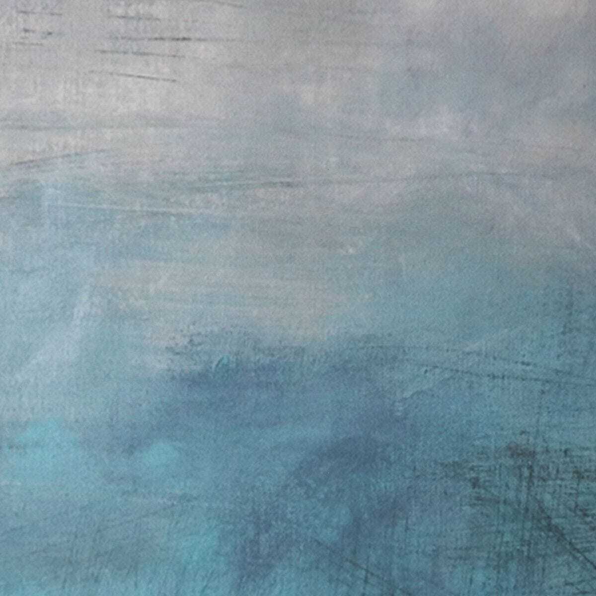 Abstract blue and gray textured pattern