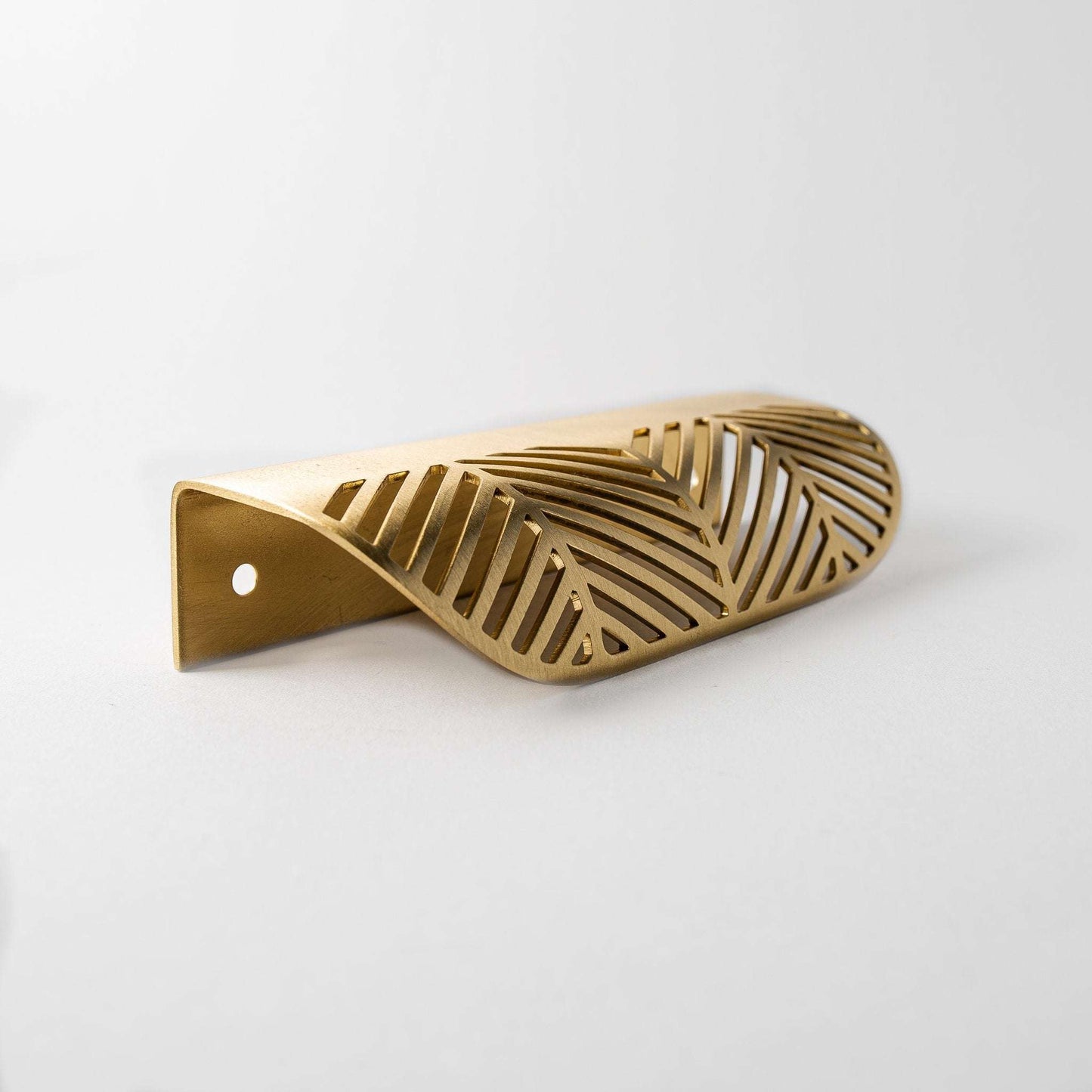 Frond, Solid Brass Edge Pulls