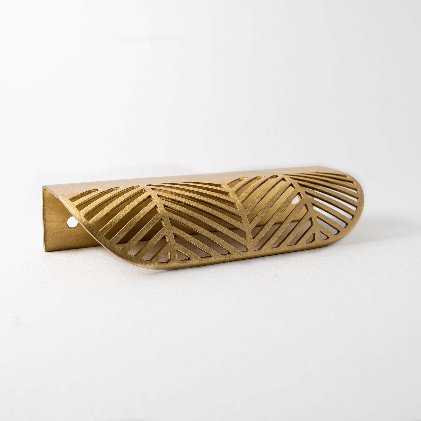 Frond, Solid Brass Edge Pulls