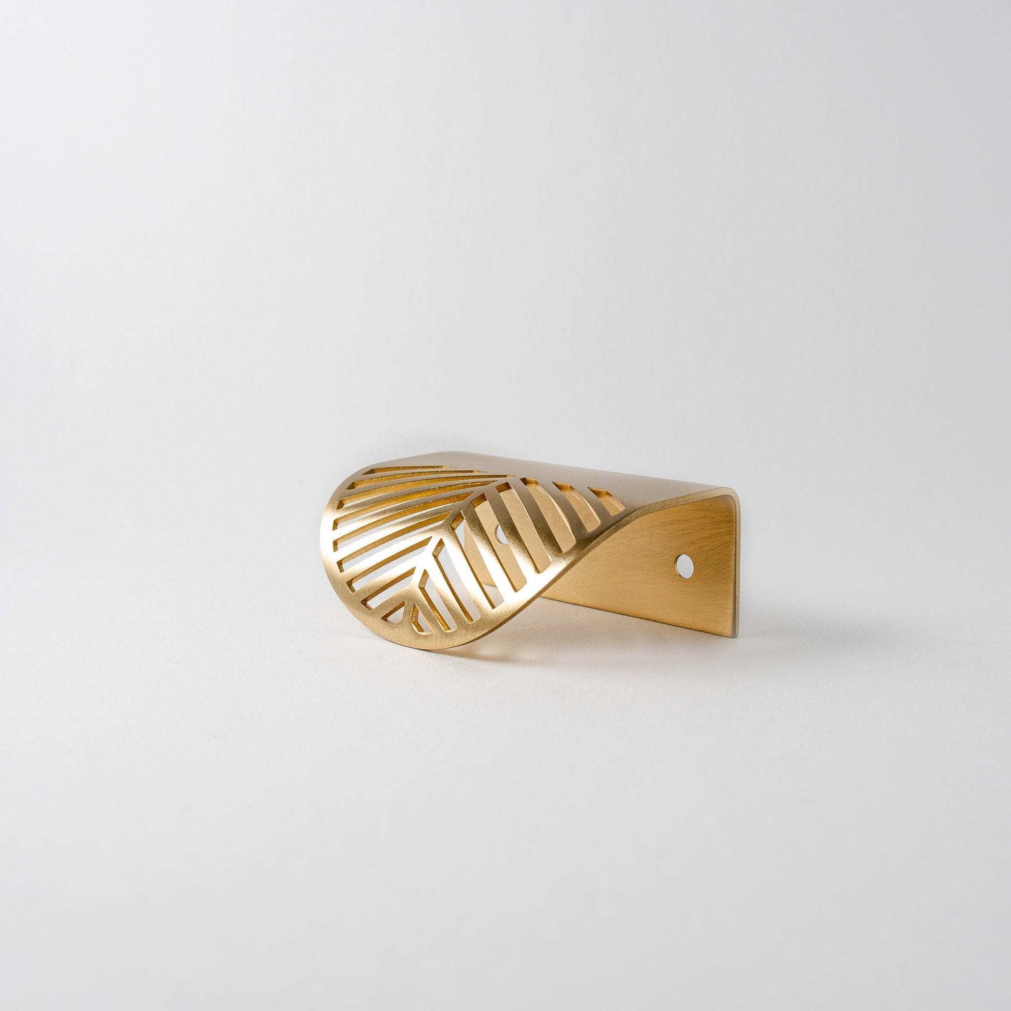 Frond, Solid Brass Edge Pulls