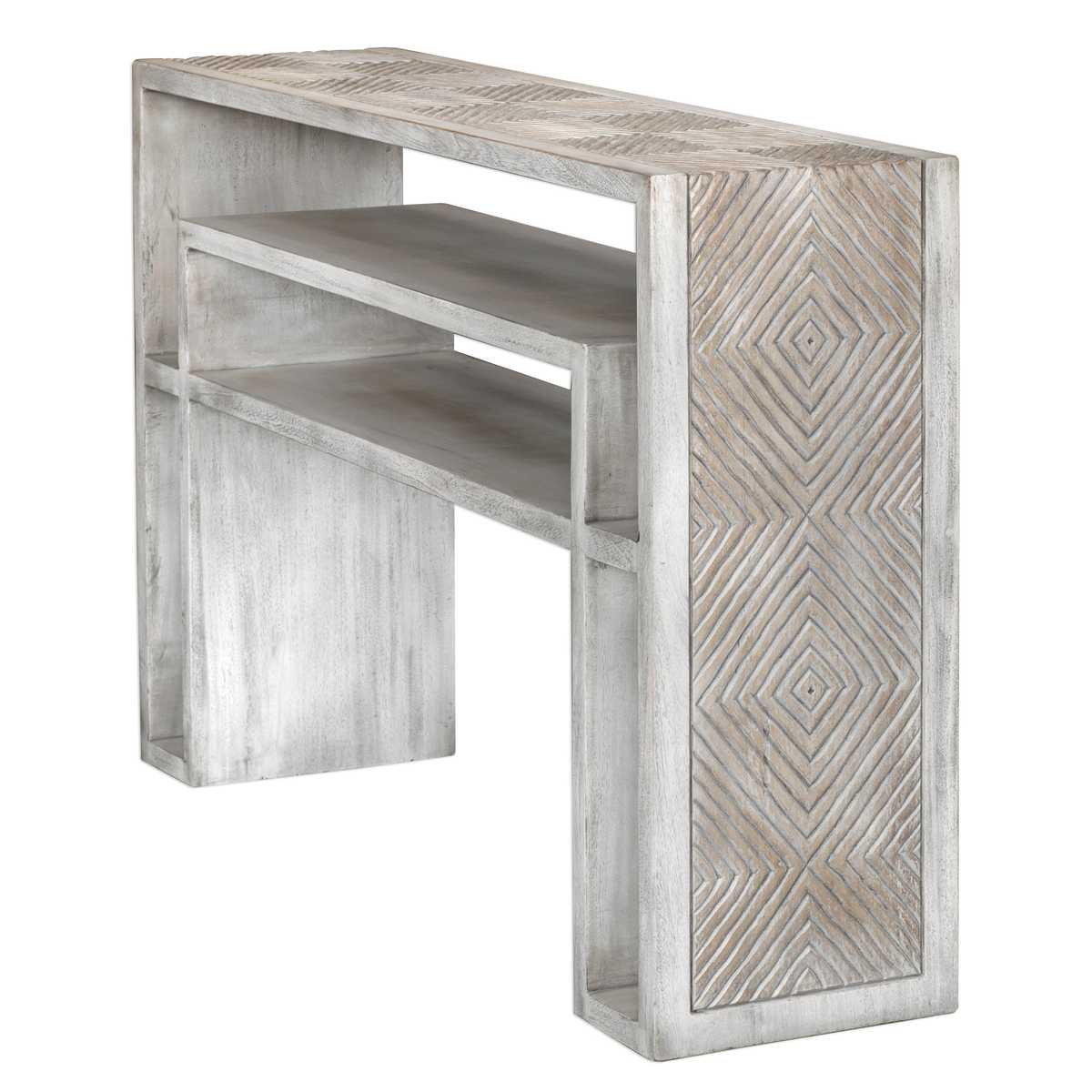 Geometric Console Table