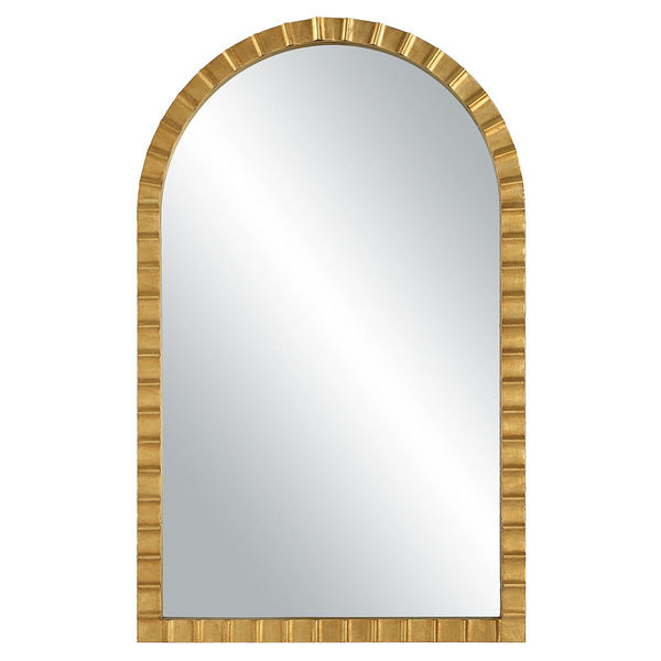 Gold Arch Top Mirror