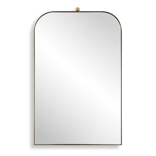 Floating Gold Arch Mirror.