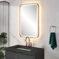 Gold Vanity Mirror With Lights | Designer Quality