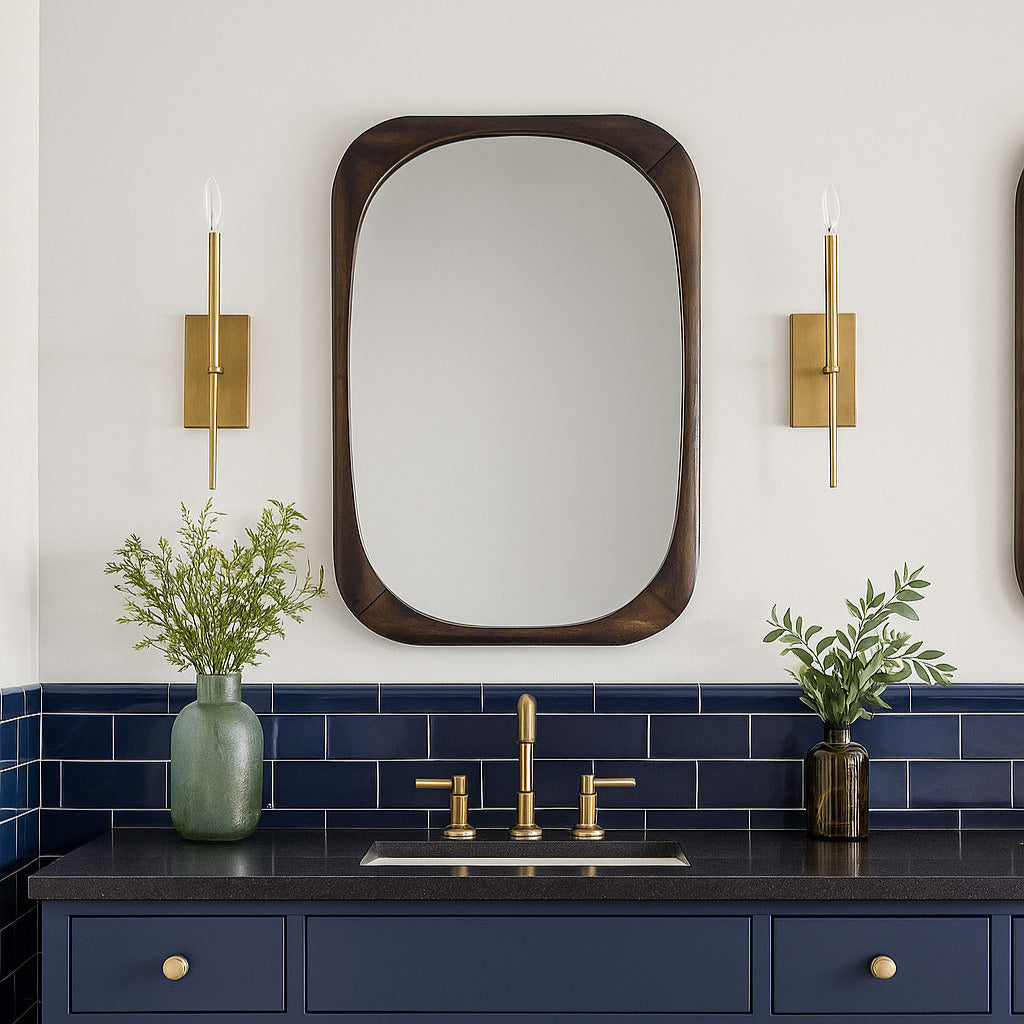 Cozy bathroom vanity mid century modern.1