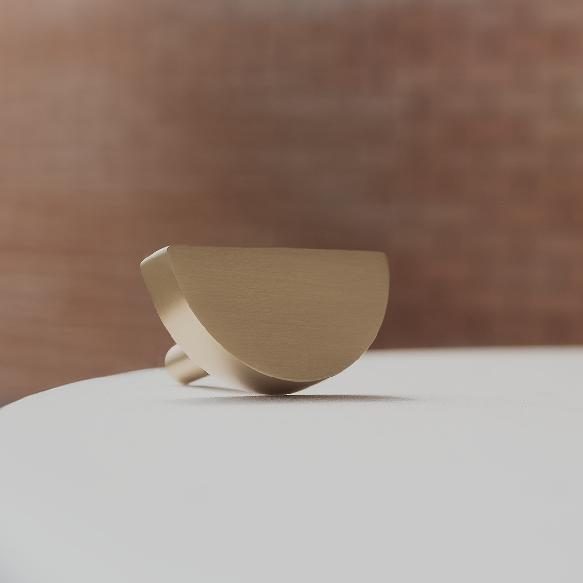 Half Moon Cabinet Knob