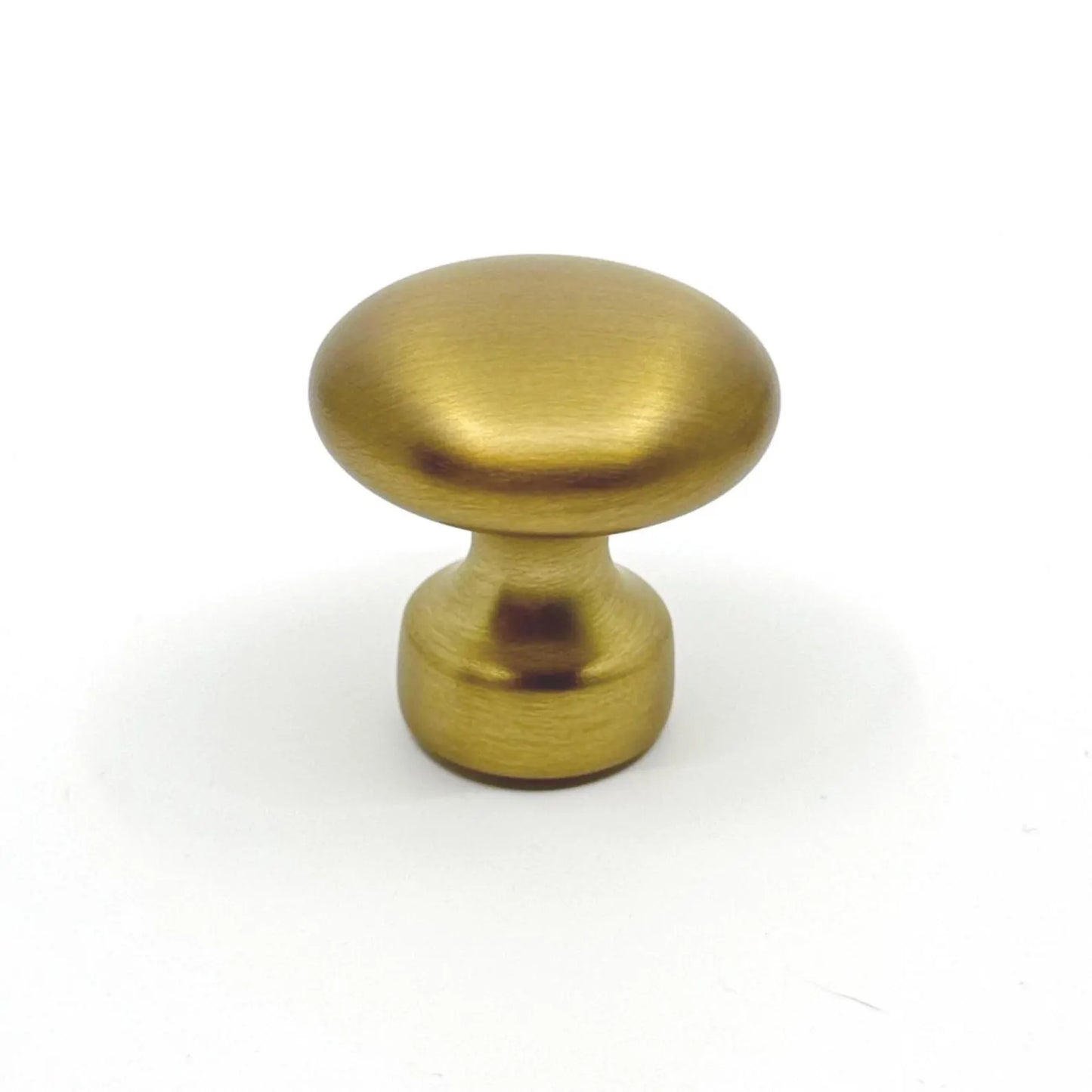 Dark Brushed Gold "Baron" Cup Pull and Knobs