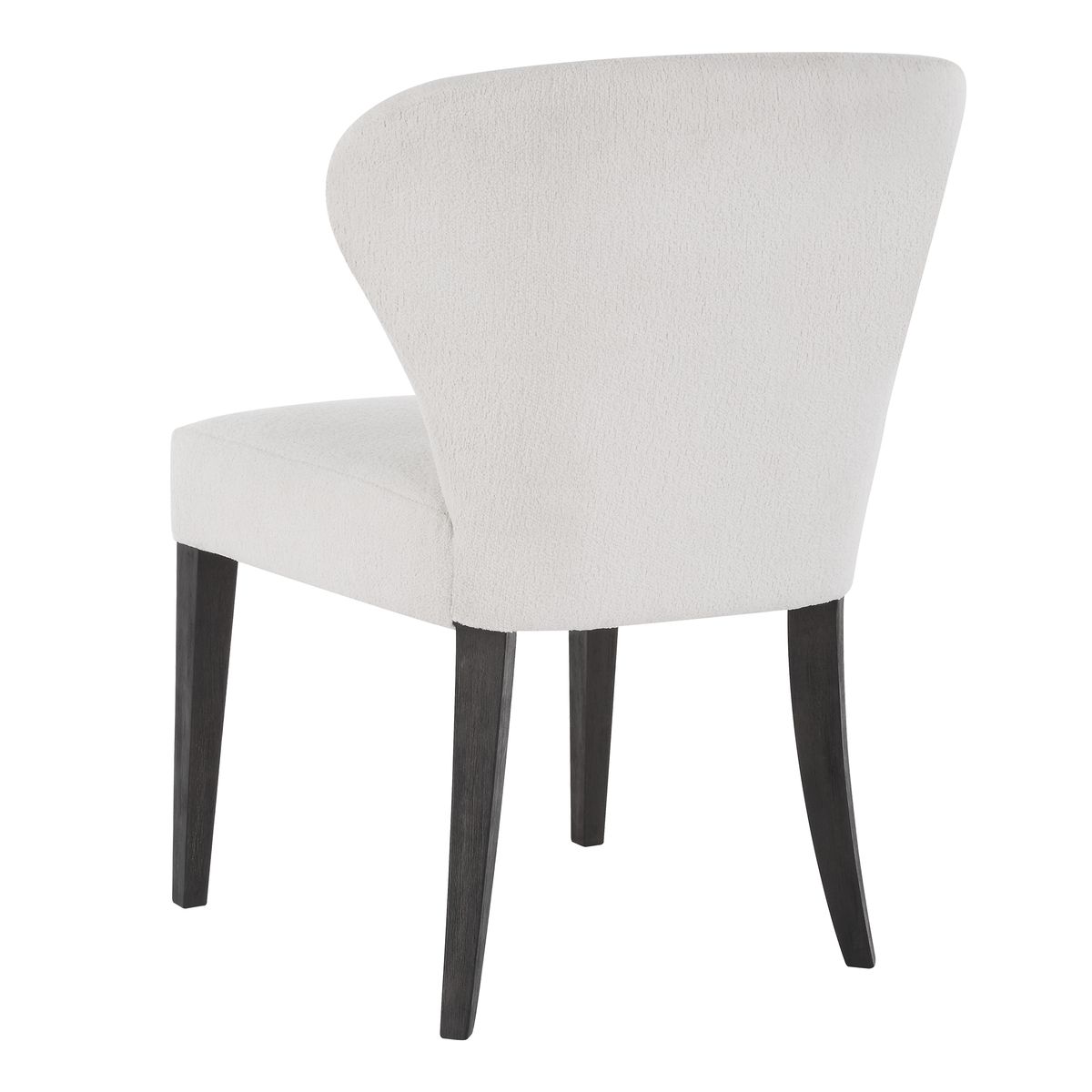 White Wingback Dining Chair — Set of 2