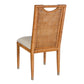 Rattan Dining Chairs — Set of 2