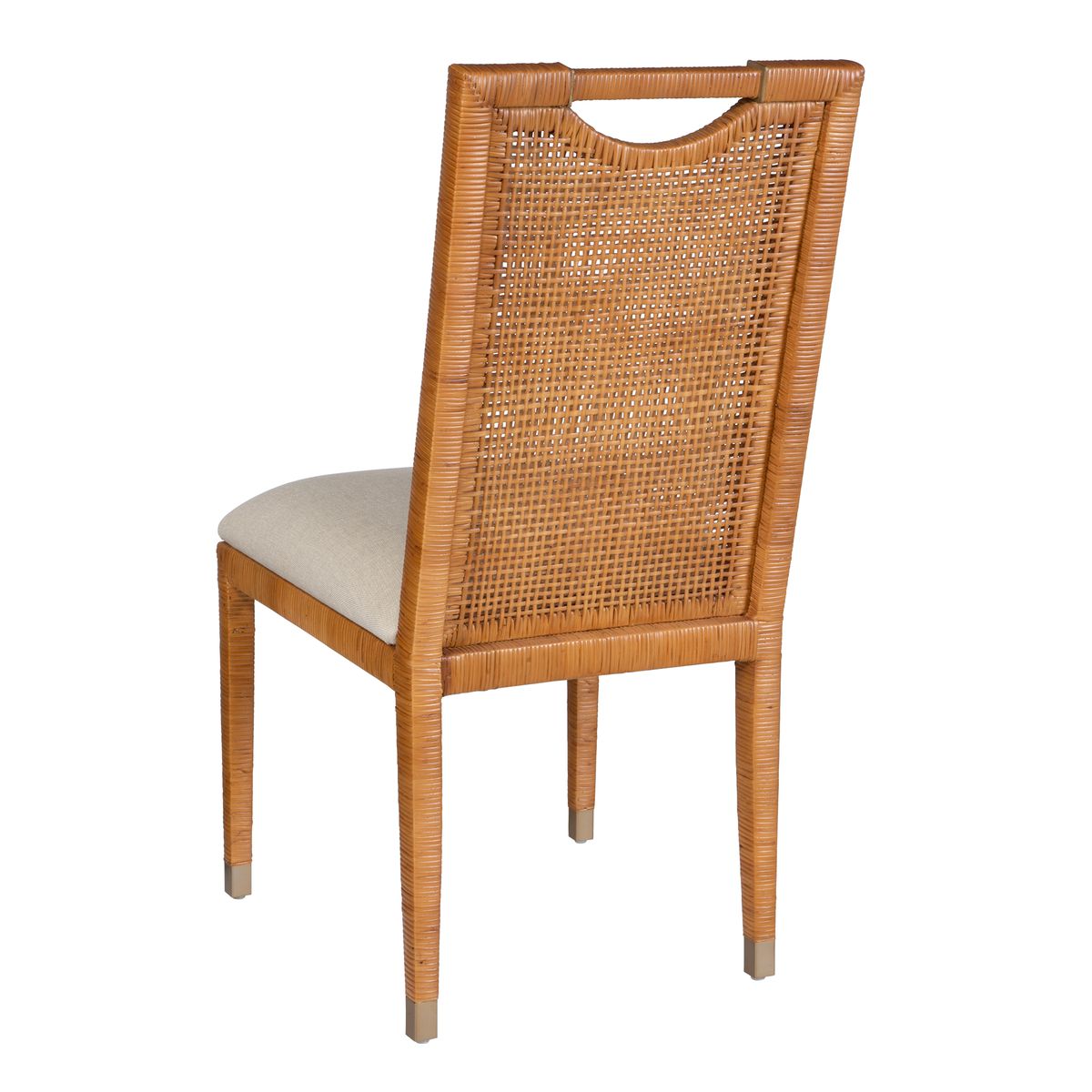 Rattan Dining Chairs — Set of 2