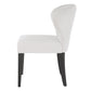 White Wingback Dining Chair — Set of 2