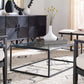 Modern Black Iron & Glass Coffee Table | Sleek Design | Versatile Style