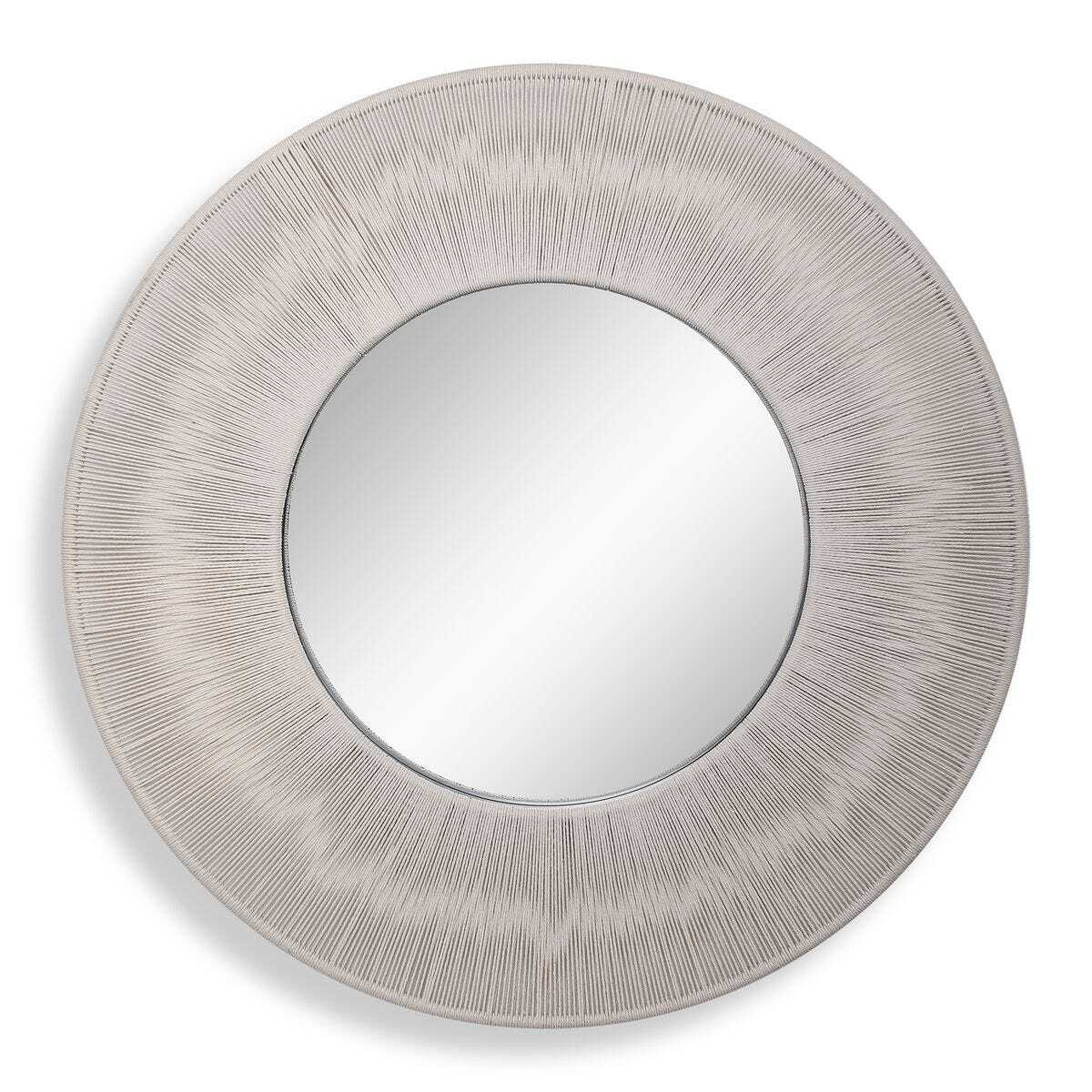 Large Round Coastal Mirror