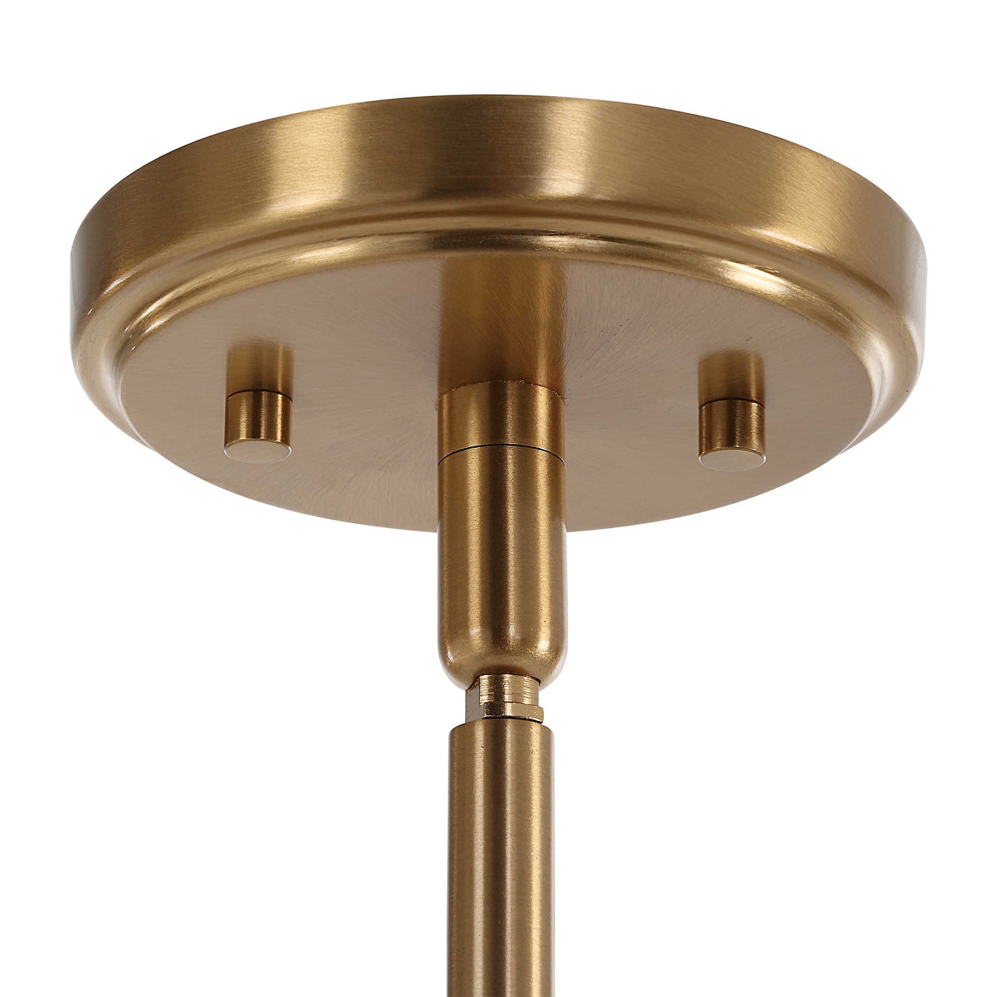 Light Chandelier Base in Brass.