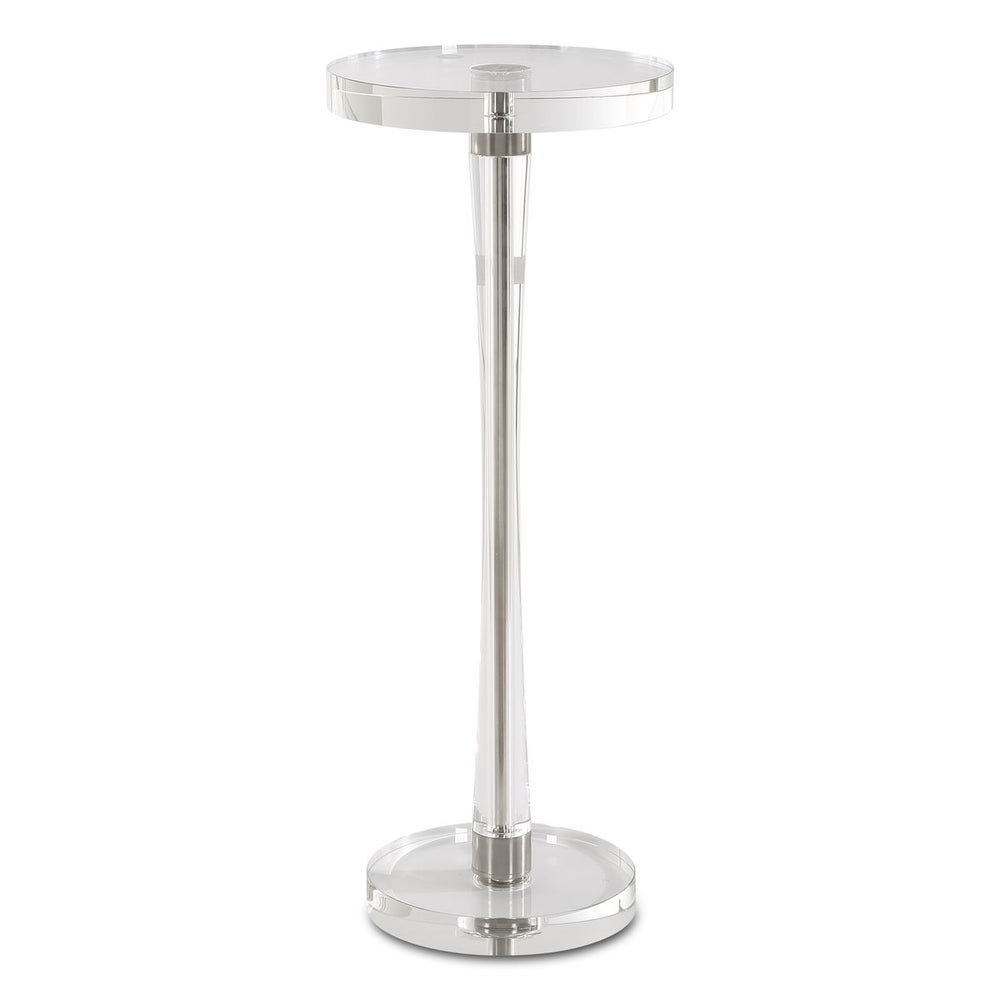 Lucite cocktail table.