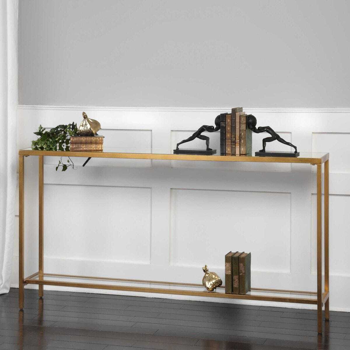 Hayley Console Table, Gold