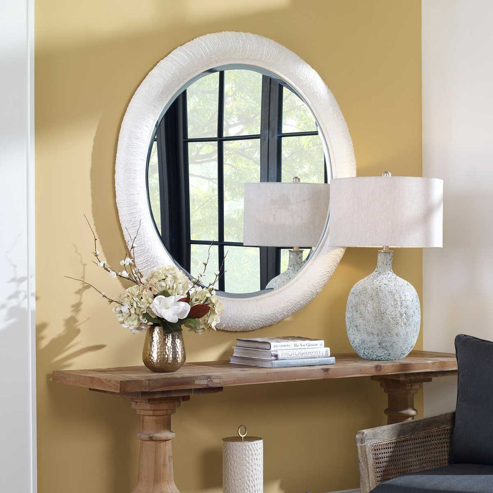 Round Entryway Mirror