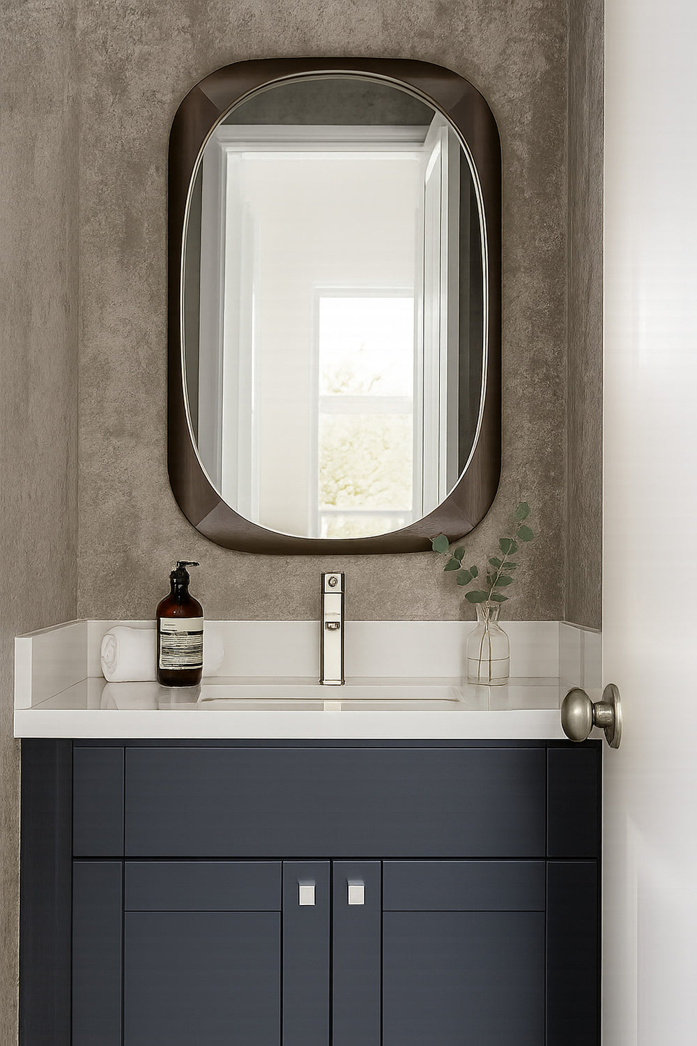 Mid century modern mirror..