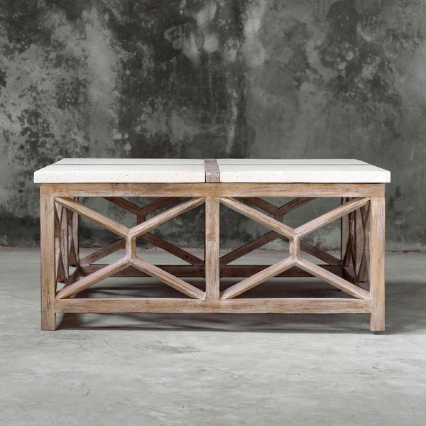 Organic modern coffee table.