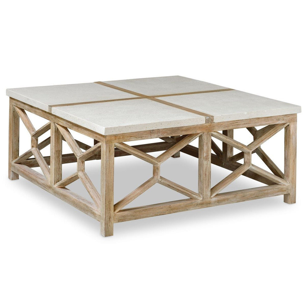 Organic modern coffee table.
