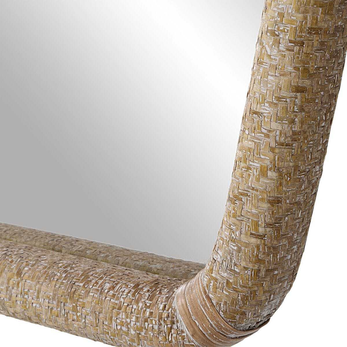 Close-up of a textured beige pipe against a light gray background