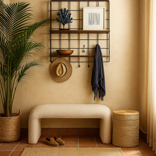 Rattan Side Table
