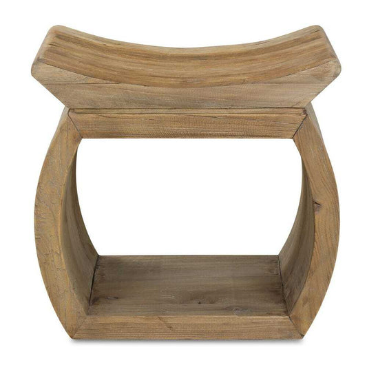 Wood Entryway Stool