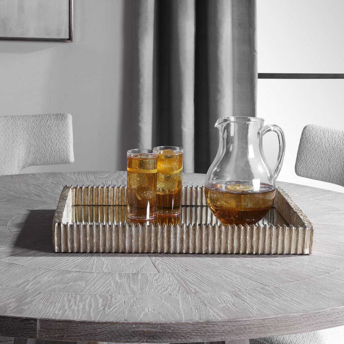 Rectangular Silver Tray
