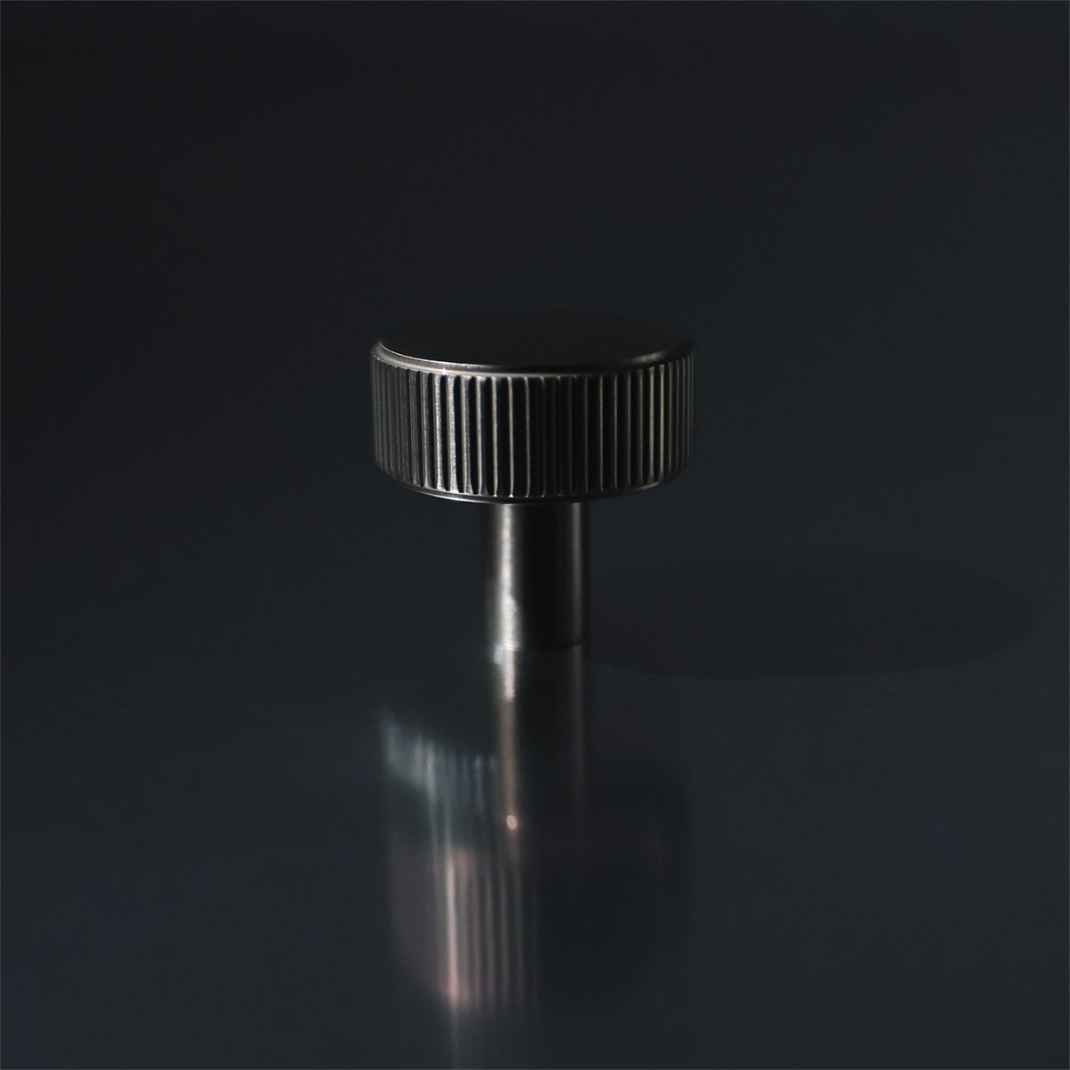 Ribbed Cabinet Knob