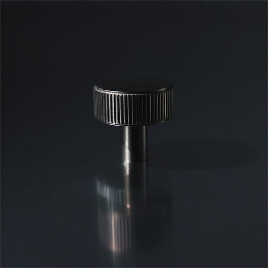 Ribbed Cabinet Knob