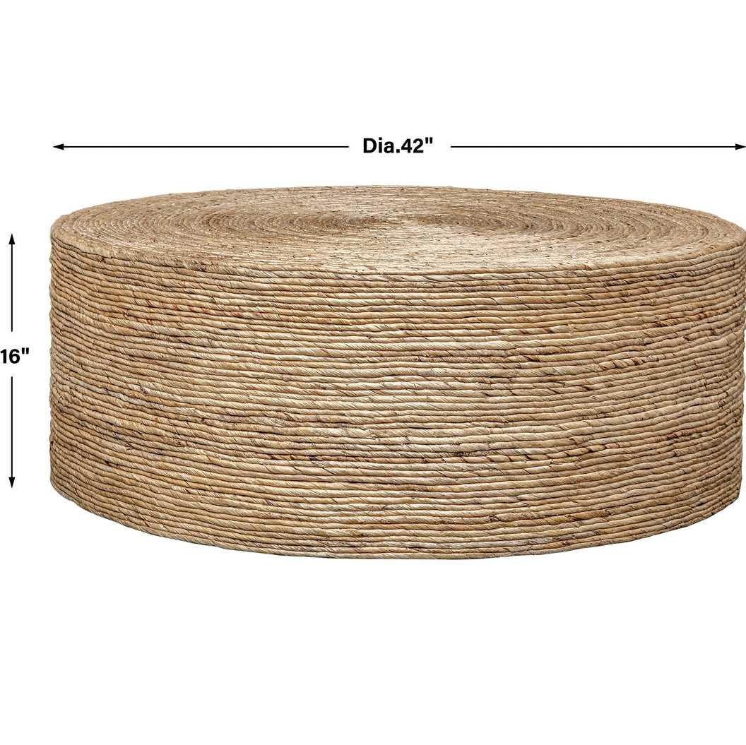 Dimensions of coastal round coffee table.