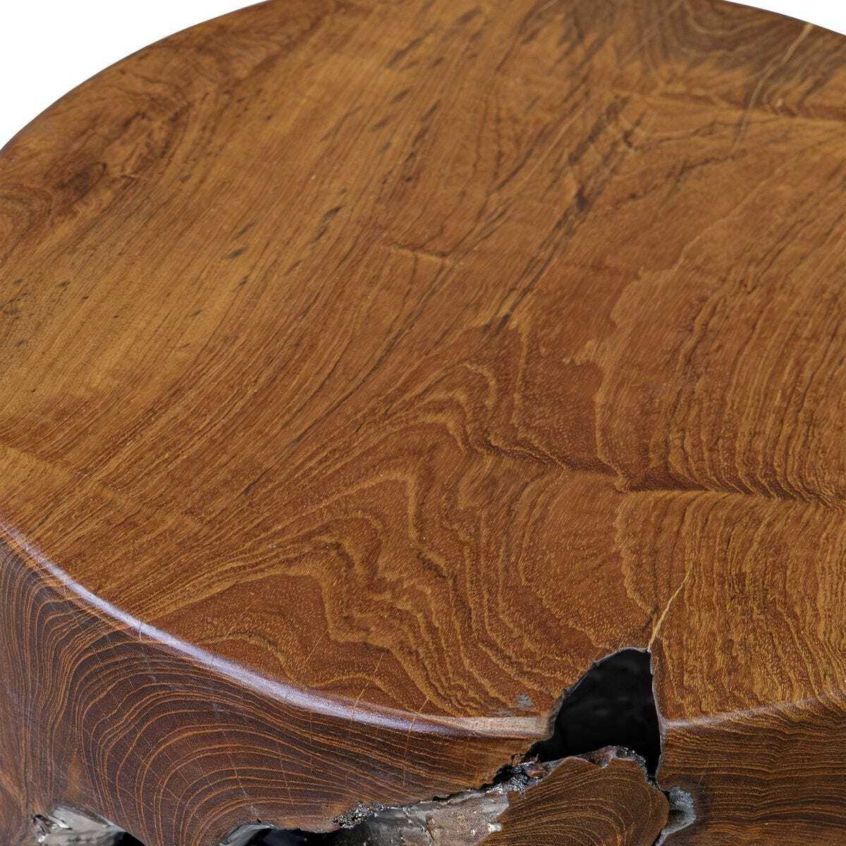 Close-up of a wooden surface with a natural grain pattern