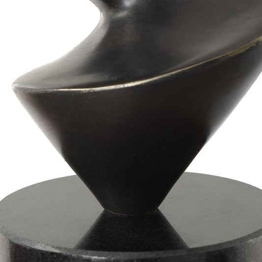 Spiral sculpture.