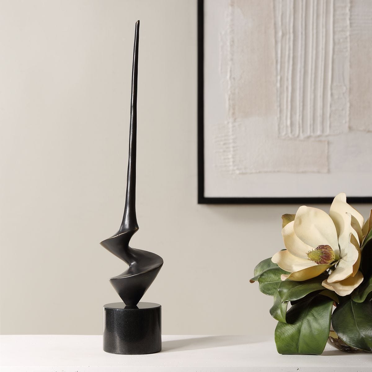 Spiral sculpture.