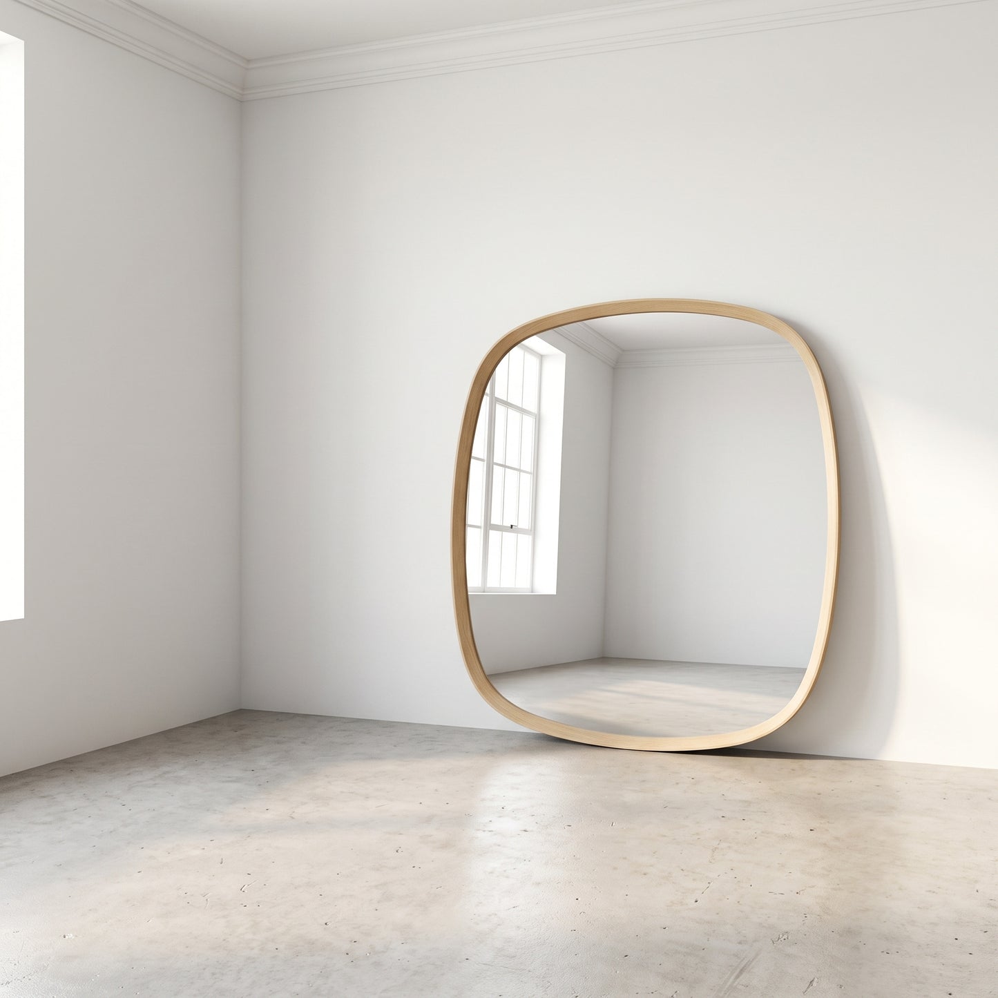 Square Mirror Rounded Corners.
