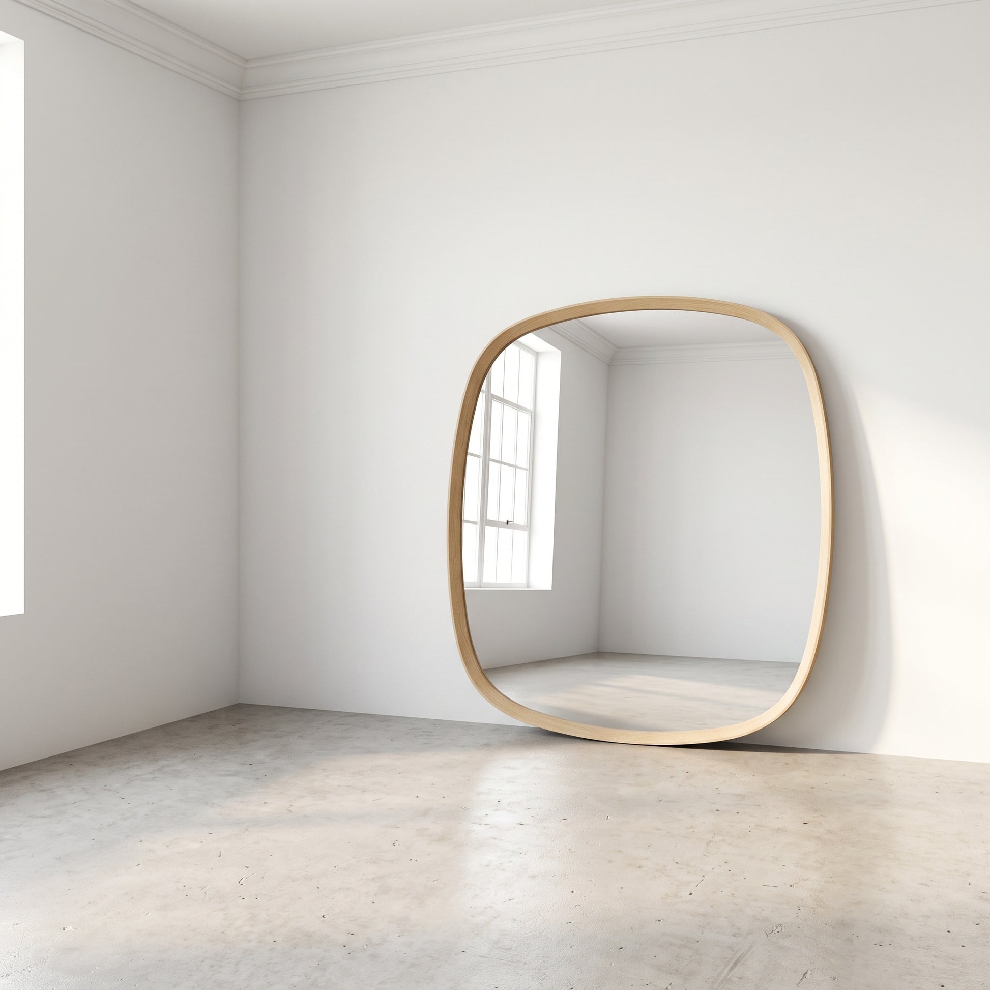 Square Mirror Rounded Corners.