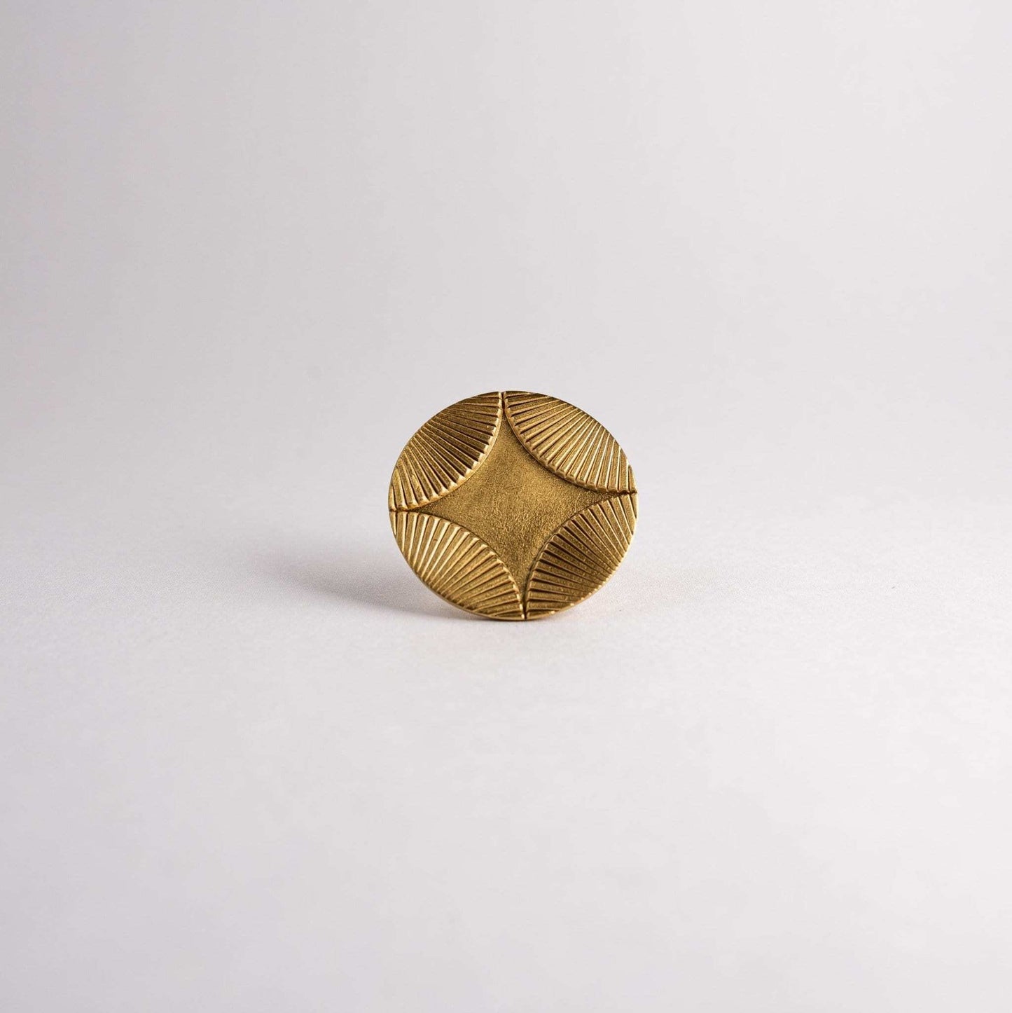 Star, Solid Brass Cabinet Knob