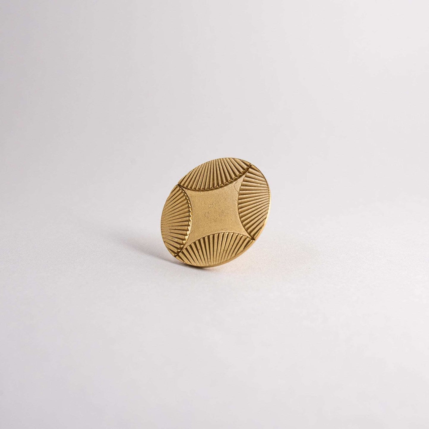 Star, Solid Brass Cabinet Knob