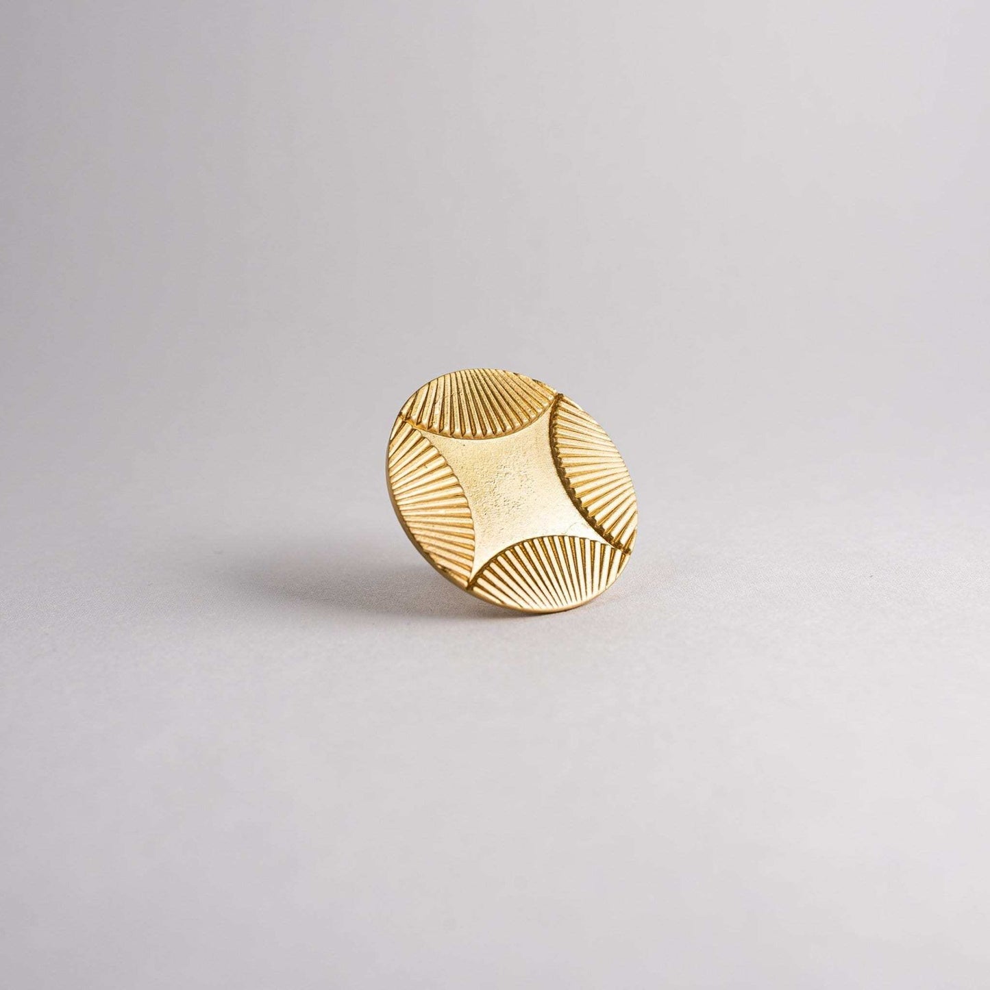 Star, Solid Brass Cabinet Knob