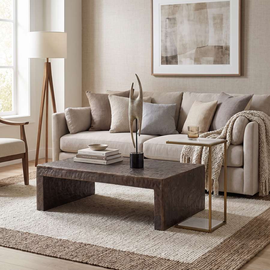 Transitional Living Room