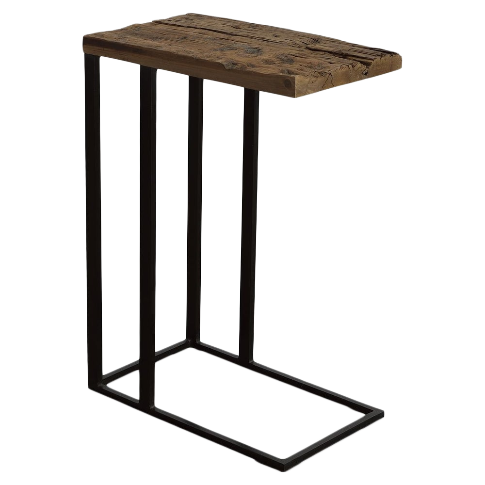 Reclaimed Wood C Table