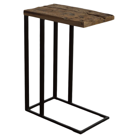 Reclaimed Wood C Table