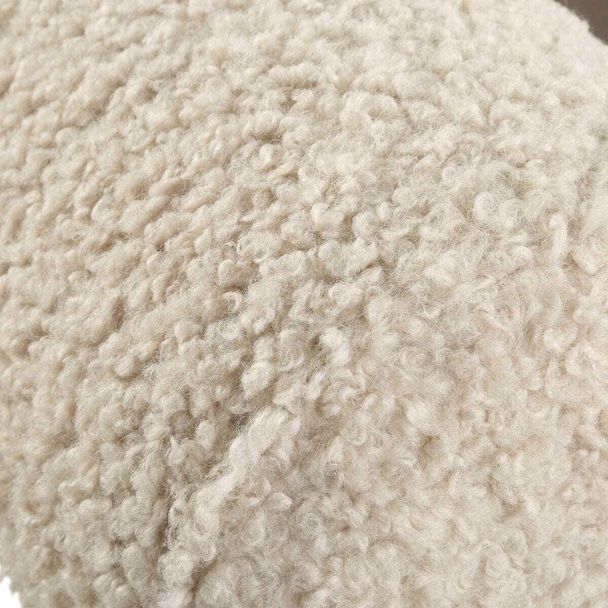 Close-up of beige carpet texture