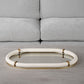 Gold and White Tray