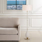 White Coastal Floor Lamp