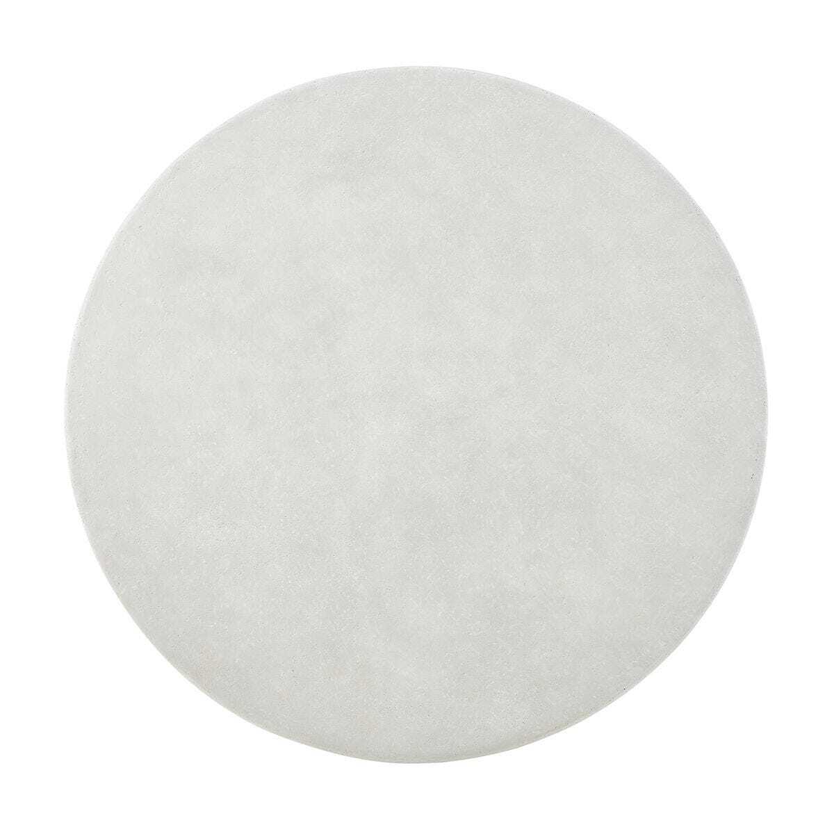 White sphere on a white background