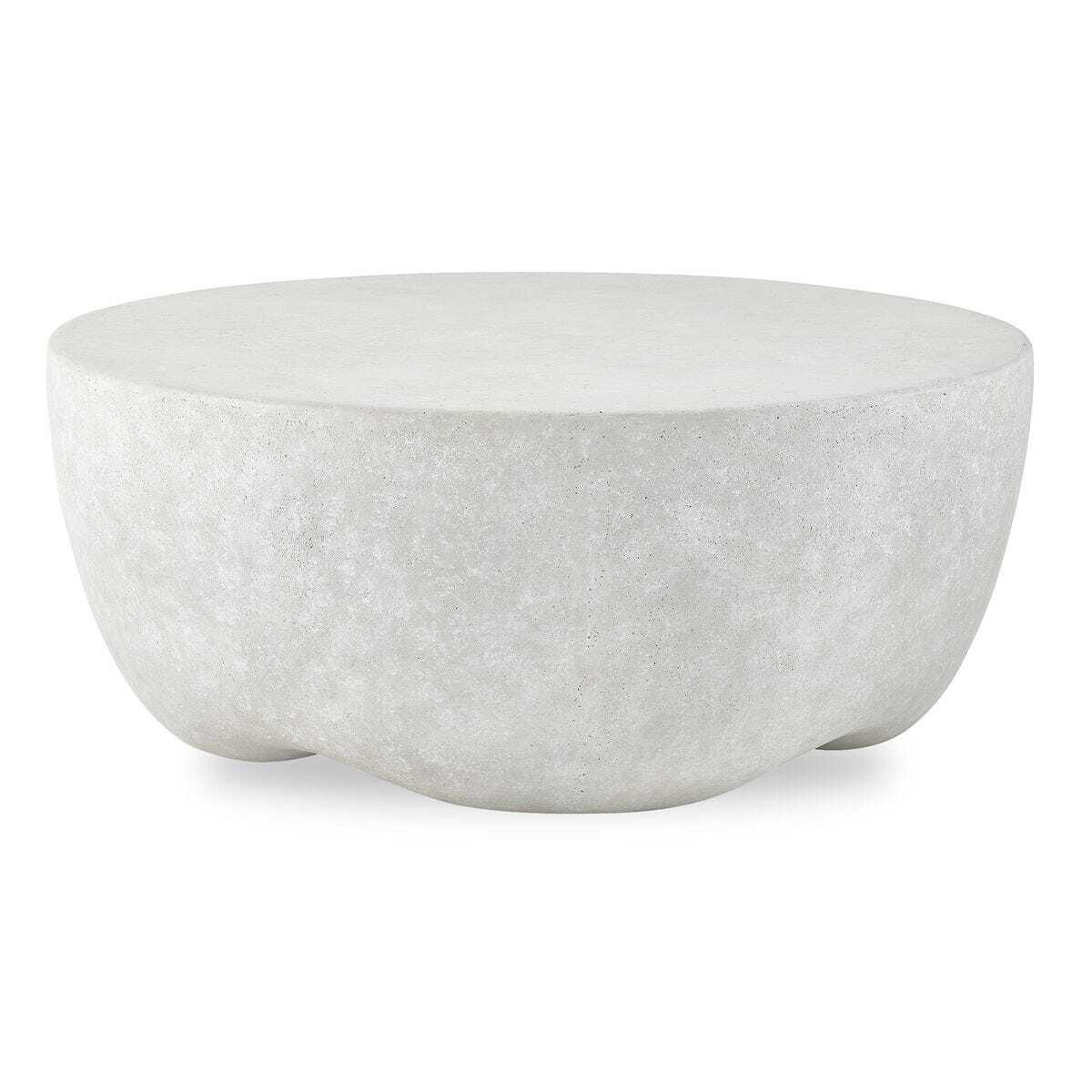White marble bowl on a white background