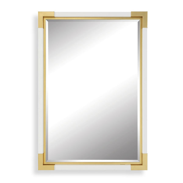 White and Gold Mirror.