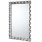 Scalloped SL rectangle mirror