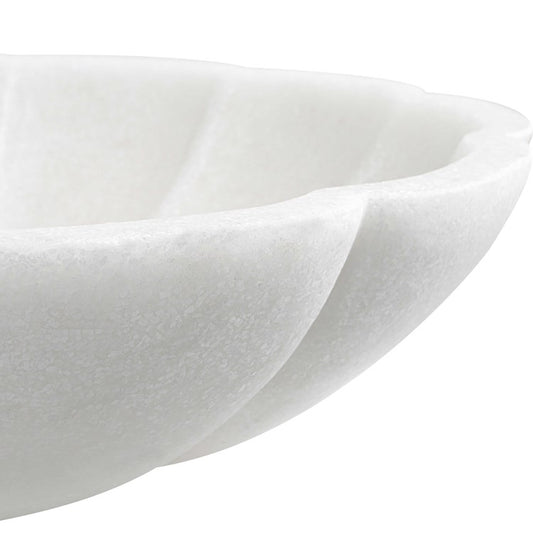 Ivory Circular Decorative Bowl